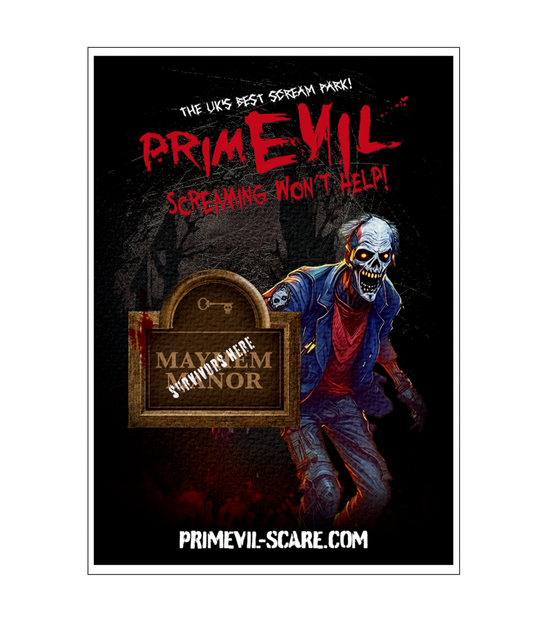 Art Print - Mayhem Manor - PrimEVIL 2024