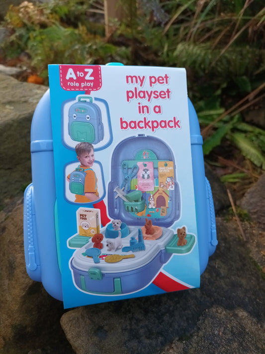 My Pet Playset in a Backpack