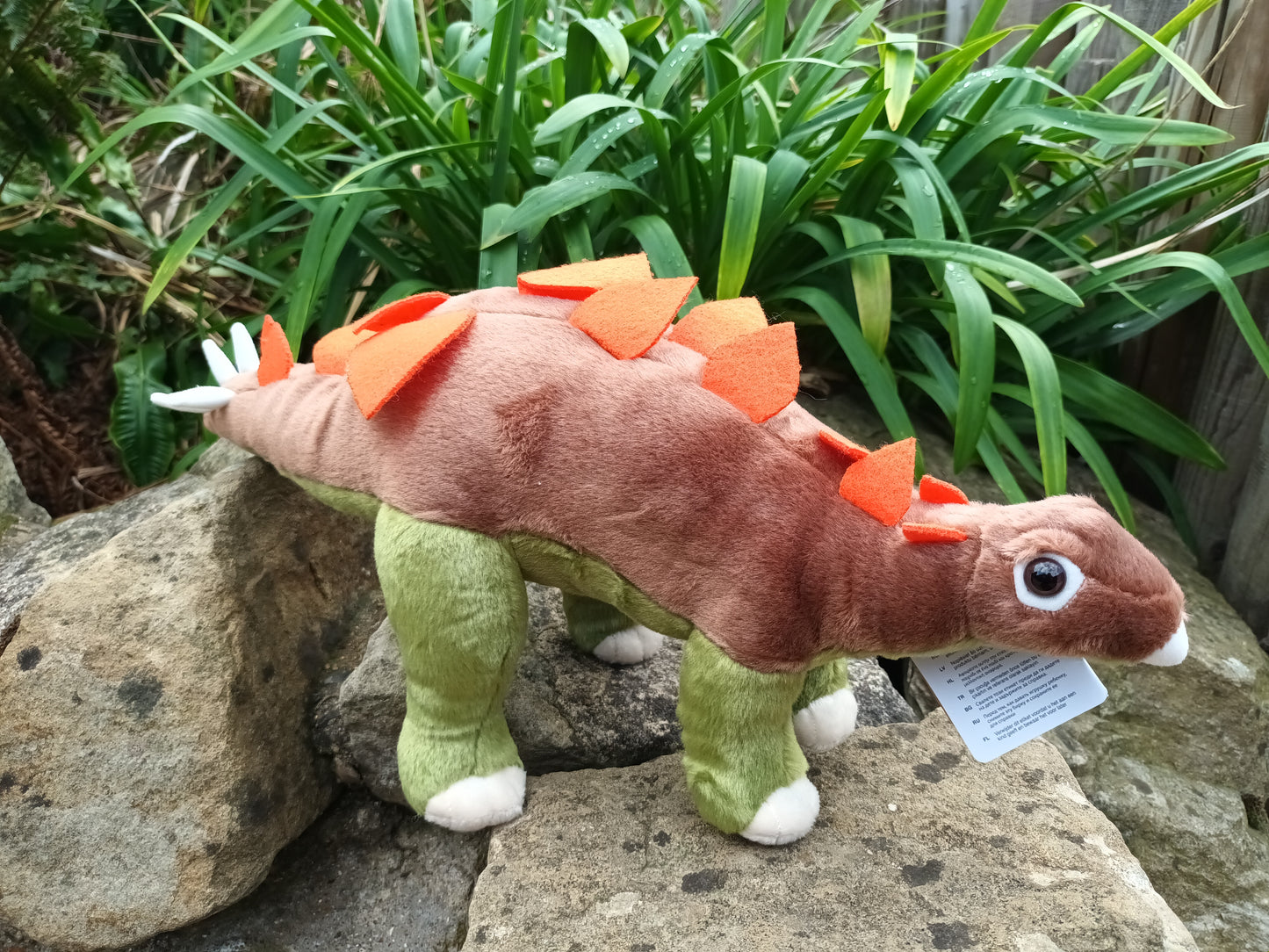 Natural History Museum Poseable Soft Toy - Stegosaurus