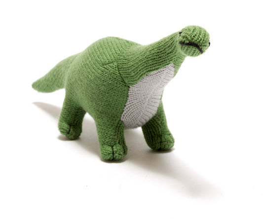 Titanosaur Knitted Rattle