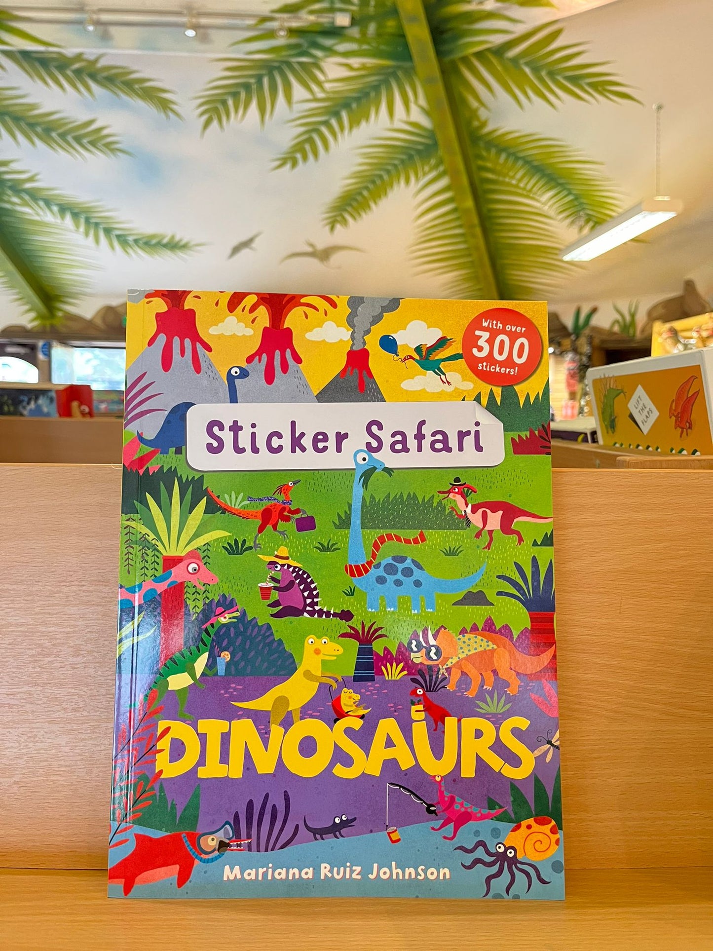 Sticker Safari Dinosaurs