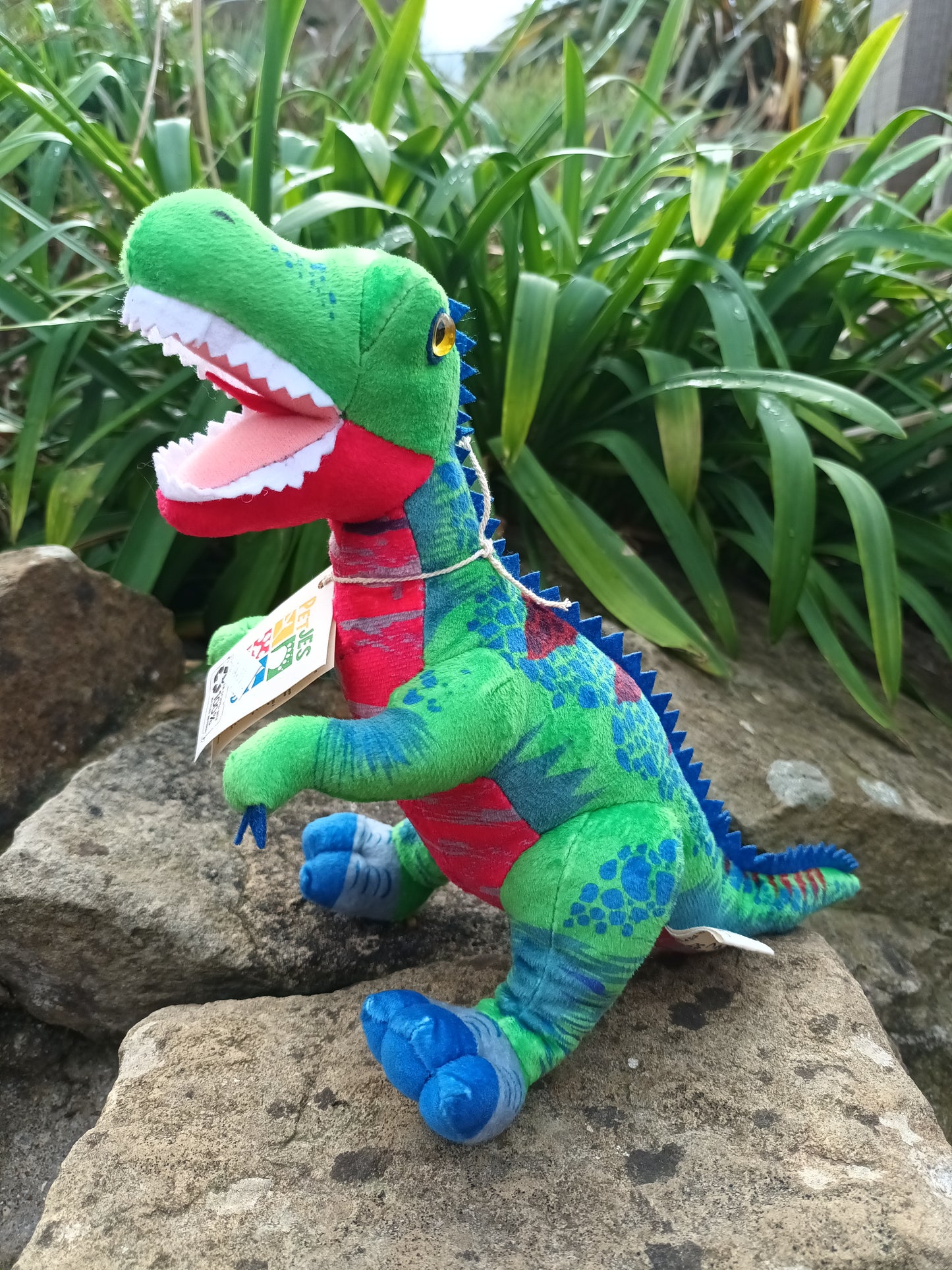 Mighty Dinos - Green T-Rex Soft Toy