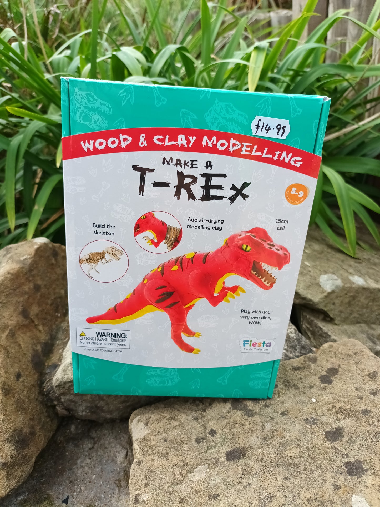 Make a T-Rex - Wood and Clay Modelling